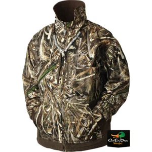 NEW DRAKE WATERFOWL MST FLEECE LINED FULL ZIP 2.0 JACKET - CAMO HUNTING COAT - Picture 1 of 5