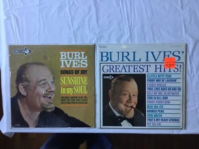 Burl Ives Sunshine In My Soul Vinyl Gospel Music & Greatest Hits Decca In/Shrink Foto 1 de 4