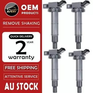 4-- Ignition Coils for Toyota RAV4 Tarago 2000-2009 2.0L 2.4L 1AZ-FE 2AZ-FE - Picture 1 of 10