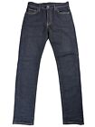 Levis Premium 510 Skinny Jeans Mens 30x32 (Actual 30x30) Blue Denim Dark Wash