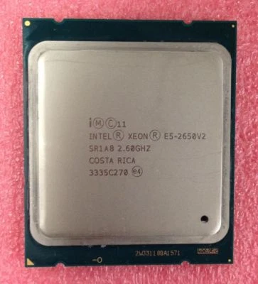 Intel Xeon E5-2650 V2 E5-2650V2 2.60GHz Socket LGA2011 Processor CPU (SR1A8) - Image 1 of 2