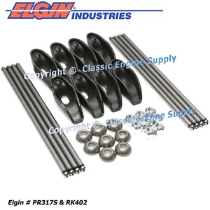 Juego de varilla de empuje y brazo basculante para algunos Chevy y MerCruiser 2,5 L 153 y 3,0 L 181 4 cilindros - Imagen 1 de 8