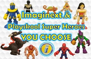 Playskool Super Heroes & Fisher Price Imaginext Figures & Accessories YOU CHOOSE - Picture 1 of 232