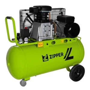 Zipper 90ltr Air Compressor COM90-10 Belt Driven 10 Bar 354 l/min 2200w 240v - Picture 1 of 4