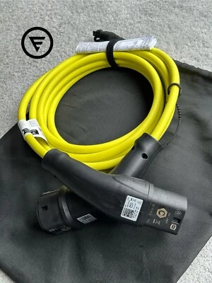 Genuine Porsche 11kW 6m Type 2 EV PHEV Charging Cable WARRANTY Audi BMW Mercedes - Image 1 of 4
