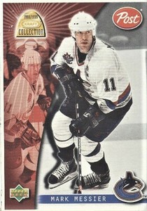 1998-99 NHL Upper Deck Kraft Collection Post MARK MESSIER THEOREN FLEURY EX COND