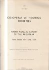 AUS PARLIAMENT PAPERS , VICTORIA , CO-OPERATIVE HOUSING SOCIETIES , 1955