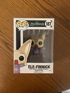 Funko Pop! Disney: Zootopia Ele-Finnick Vinyl Toy Figure #187 - Picture 1 of 2