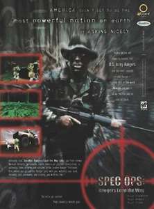 Spec Ops: Rangers Lead The Way Print Ad/Poster Art PC Big Box (B) - Picture 1 of 2