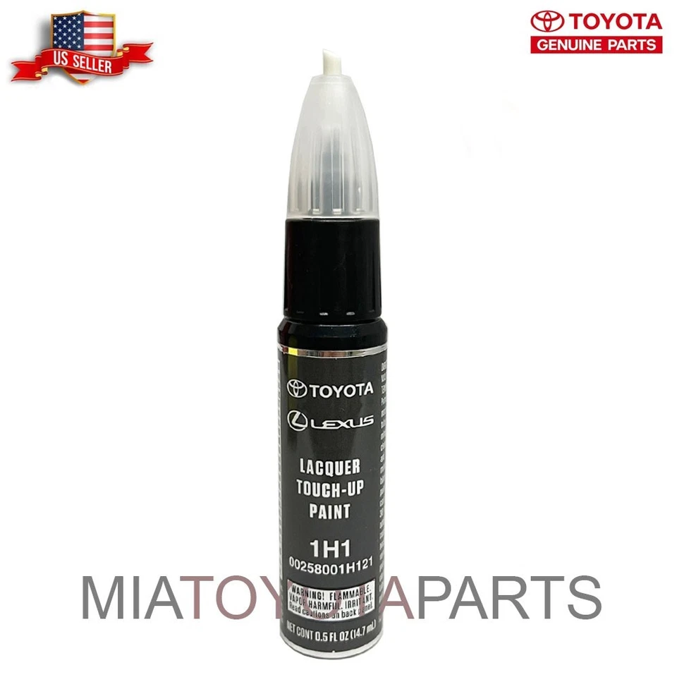 Genuine Toyota Lexus OEM 1H1 Touch Up Paint Predawn Gray Mica 00258-001H1-21 - Image 1 of 1