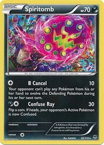 2X Spiritomb 55/119 XY Phantom Forces ¡RARO COMO NUEVO! Pokemon - Imagen 1 de 1