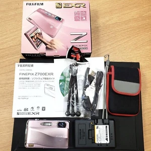 FUJIFILM FinePix Z700 EXR Compact Digital Camera From Japan -Ｆull SET - Picture 1 of 8