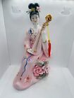 Chinese Oriental Ceramic Ancient Style Lady Figure  w/ Musical Instrument - CC-7