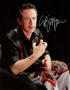 CLIVE BARKER SIGNED AUTOGRAPHED 8x10 PHOTO CANDYMAN HELLRAISER ICON BECKETT BAS - Picture 1 of 2