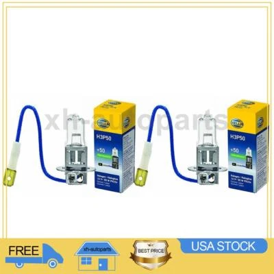 Fits 1993~1999 GMC C1500 Suburban 2X Front Hella Fog Light Bulb - Image 1 of 4