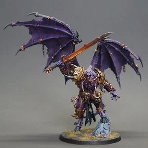 Daemon Prince Warhammer AOS army Slaves to Darkness Chaos Painted Games Workshop - Picture 1 of 7