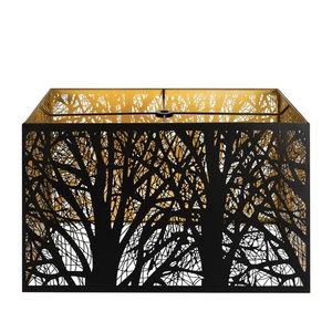 Metal Large Rectangular Lampshade For Table Lamp Floor Lamps,8"×14"×9" Black ... - Bild 1 von 6