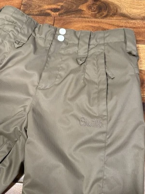 Pantalones de snowboard O’Neill Freedom Series para mujer talla pequeña color topo impermeables Foto 1 de 4