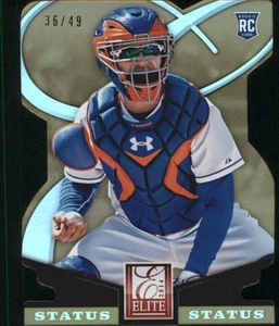 2014 Elite Status Gold #84 Travis d'Arnaud/49 - Picture 1 of 2
