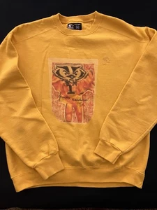 Sudadera para hombre Starter Pro80 vintage, amarilla mediana - Imagen 1 de 10