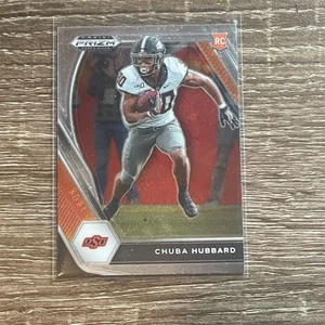 2021 Panini Prizm Draft Picks Chuba Hubbard Rookie Card #125  - Picture 1 of 3