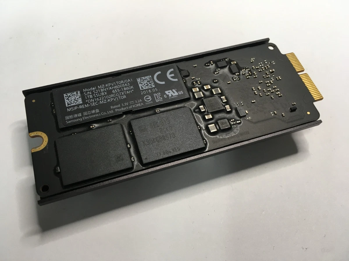 Apple 純正 SSD 1TB OEM 1TB SSD PCIe flash Drive Storage 13