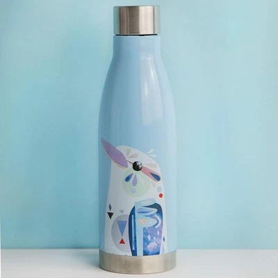 BUILT Isolierflasche Kookaburra Maxwell & Williams blau Edelstahl 500ml