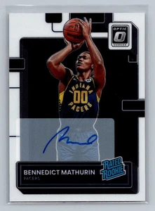 Bennedict Mathurin 2022-23 Donruss Optic #209 Rated Rookies Signatures - Picture 1 of 2