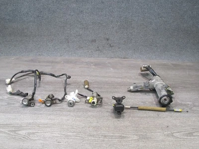 97-00 LEXUS SC400 SC300 A/T CONJUNTO DE 6 FECHADURAS DE PORTA-MALAS DE IGNIÇÃO SEM CHAVE - Imagem 1 de 4