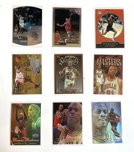 Dennis Rodman 9 Card NBA Lot Vintage Topps Chrome Finest Upper Deck Rookie RARE - Picture 1 of 10