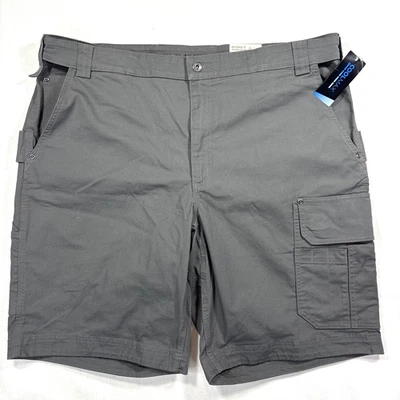 Pantalones Cortos Carga Duluth Trading Coolmax Flex Hombres 44 Elastizados Refuerzo Gris Nuevos con Etiquetas Foto 1 de 4