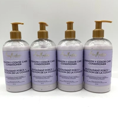 4x Acondicionador de agua de arroz púrpura con humedad de karité + cuidado del color 12,5 fl oz Foto 1 de 4
