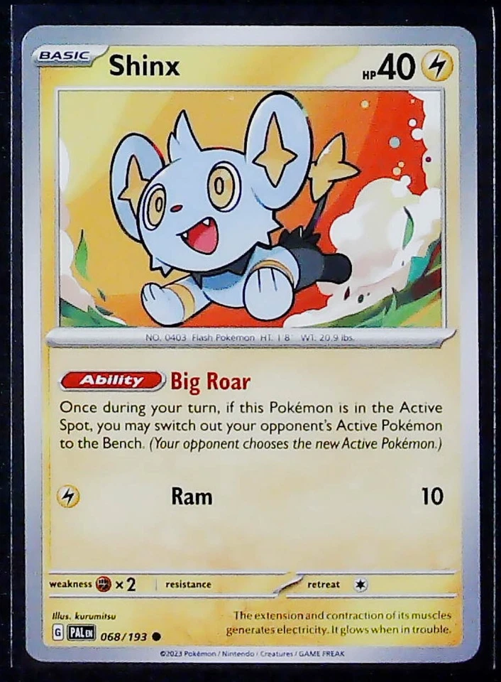SV02: Paldea Evolved Shinx #068/193 - Image 1 of 1