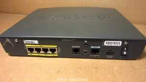 CISCO 877 ADSL Security Router 4 x 10/100Mbps LAN Ports CISCO877-K9 - EXCL PSU - Picture 1 of 2