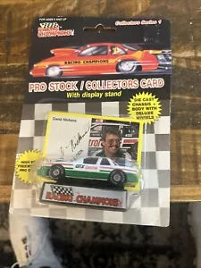 1989 Pro Stock Collectors Card With Display Stand. GTX Castrol David Nickens. - Picture 1 of 4