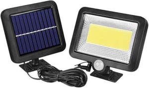 Waterproof Solar Wall Lamp with Infrared Induction, Outdoor Lighting, Adjustable - Picture 1 of 7