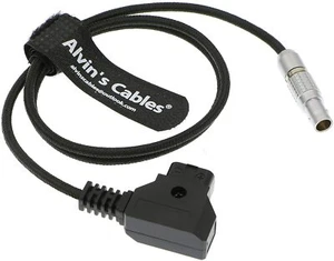Power Tap EXT Cable for Teradek ARRI Lemo 0B 2 Pin to D Tap High Speed 60CM|24" - Picture 1 of 5
