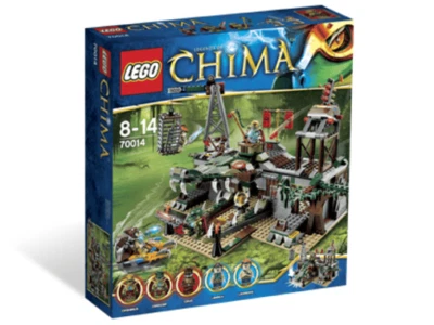 Lego The Croc Swamp Hideout 70014 LEGENDS OF CHIMA Minifigure Building Set - Image 1 of 2