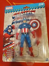 Marvel Legends Vintage Retro Series Captain America Action Figure Unopened 