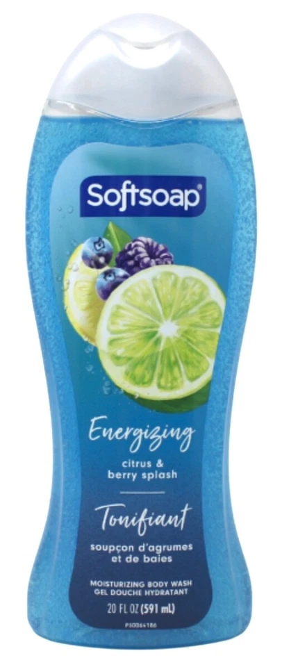 Увлажняющий брызги для тела Softsoap, Energizing Citrus & Berry, 20 жидк. унций - Изображение 1 из 1