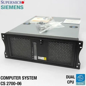 19" 49cm Siemens Supermicro X7DCL-3 Xeon E5430 Computer System CS 2700-06 Server - Picture 1 of 12