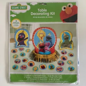 DesignWare Sesame Street 3 Piece Table Decorating Kit with Confetti - Picture 1 of 2