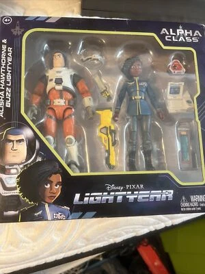 Disney Lightyear Película Alpha Class Buzz Hawthorne 6” Figura Juguete Paquete de 2 2022 Foto 1 de 2