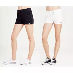 True Religion Women's Lace Up Activewear Fleece Sweat Shorts in X-Small - Picture 1 of 9