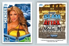 Rosa Mendes - WWE Slam Attax Mayhem 2010 Topps TCG Card