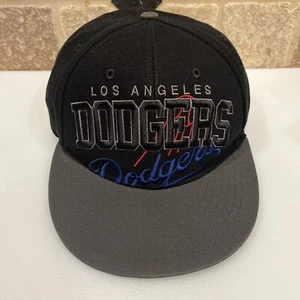 ‘47 Brand Los Angeles LA Dodgers Baseball Cap Snapback Hat Men OSFA Black MLB - Picture 1 of 10