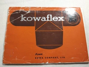 Cámara eléctrica MCM Kowaflex de colección años 70 instrucciones originales manual del propietario Japón retro - Imagen 1 de 11
