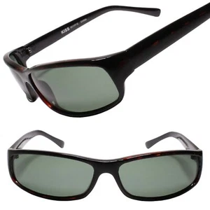 Timeless True Vintage Hipster Mod Style Tortoise Narrow Rectangle Sunglasses - Picture 1 of 3