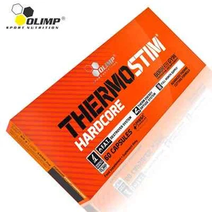 THERMO STIM HARDCORE - Energy Booster, Thermogenic Fat Burner, Slimming Pills - Picture 1 of 10
