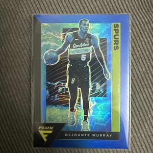 DEJOUNTE MURRAY PARALLEL 2020-21 PANINI FLUX LIGHT BLUE #158 SAN ANTONIO SPURS